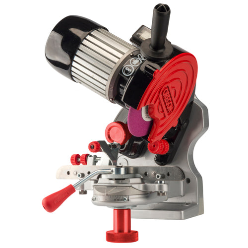 Oregon Professional Compact 120-Volt Bench Grinder, Universal Saw Chain Sharpener 410-120